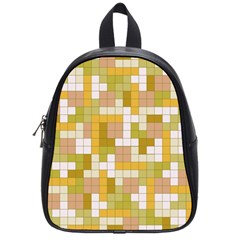 Tetris Camouflage Desert School Bag (small) by jumpercat