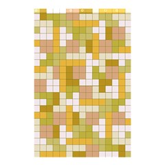 Tetris Camouflage Desert Shower Curtain 48  X 72  (small)  by jumpercat