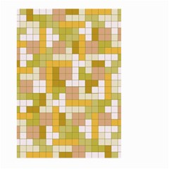 Tetris Camouflage Desert Large Garden Flag (two Sides) by jumpercat