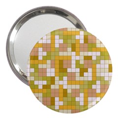 Tetris Camouflage Desert 3  Handbag Mirrors by jumpercat