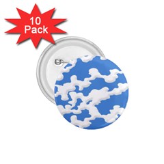 Cloud Lines 1 75  Buttons (10 Pack) by jumpercat