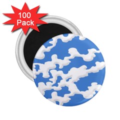 Cloud Lines 2 25  Magnets (100 Pack) 