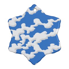 Cloud Lines Ornament (snowflake) by jumpercat