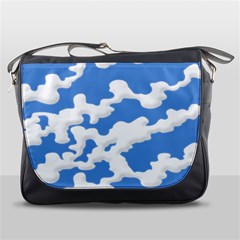 Cloud Lines Messenger Bags by jumpercat