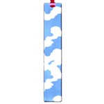 Cloud Lines Large Book Marks Front