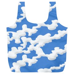 Cloud Lines Full Print Recycle Bags (l)  by jumpercat