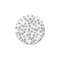 A Lot Of Skulls White Golf Ball Marker (4 Pack)