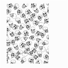 A Lot Of Skulls White Large Garden Flag (two Sides)