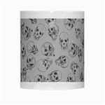 A Lot Of Skulls Grey White Mugs Center