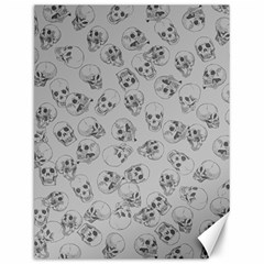 A Lot Of Skulls Grey Canvas 12  X 16   by jumpercat