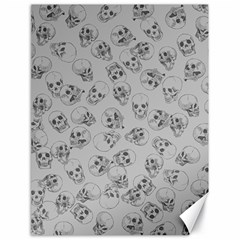 A Lot Of Skulls Grey Canvas 18  X 24   by jumpercat