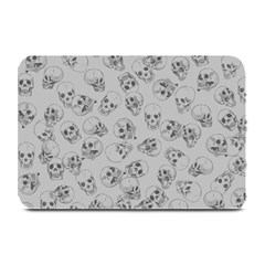 A Lot Of Skulls Grey Plate Mats by jumpercat