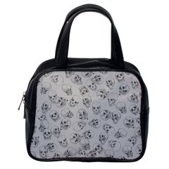 A Lot Of Skulls Grey Classic Handbags (one Side) by jumpercat