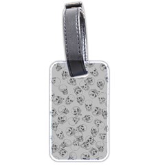 A Lot Of Skulls Grey Luggage Tags (two Sides)