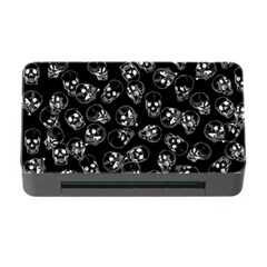 A Lot Of Skulls Black Memory Card Reader With Cf by jumpercat