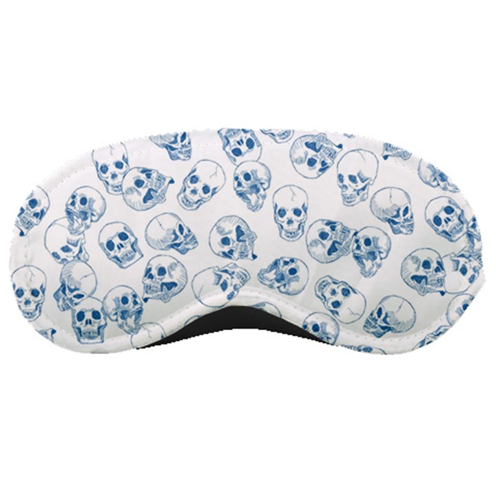 A Lot Of Skulls Blue Sleeping Masks