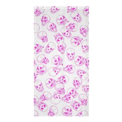 A Lot Of Skulls Pink Shower Curtain 36  X 72  (stall)  by jumpercat