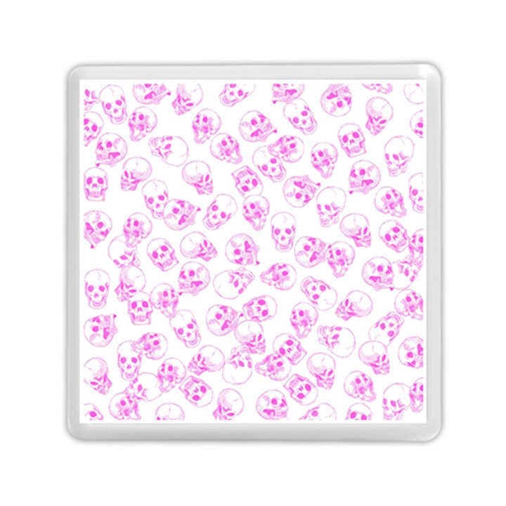 A Lot Of Skulls Pink Memory Card Reader (Square) 