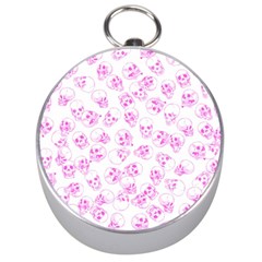 A Lot Of Skulls Pink Silver Compasses by jumpercat