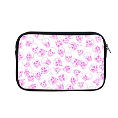 A Lot Of Skulls Pink Apple Macbook Pro 13  Zipper Case by jumpercat