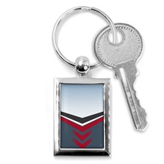 Modern Shapes Key Chains (rectangle)  by jumpercat