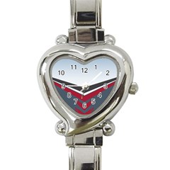 Modern Shapes Heart Italian Charm Watch by jumpercat