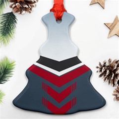 Modern Shapes Ornament (christmas Tree)  by jumpercat