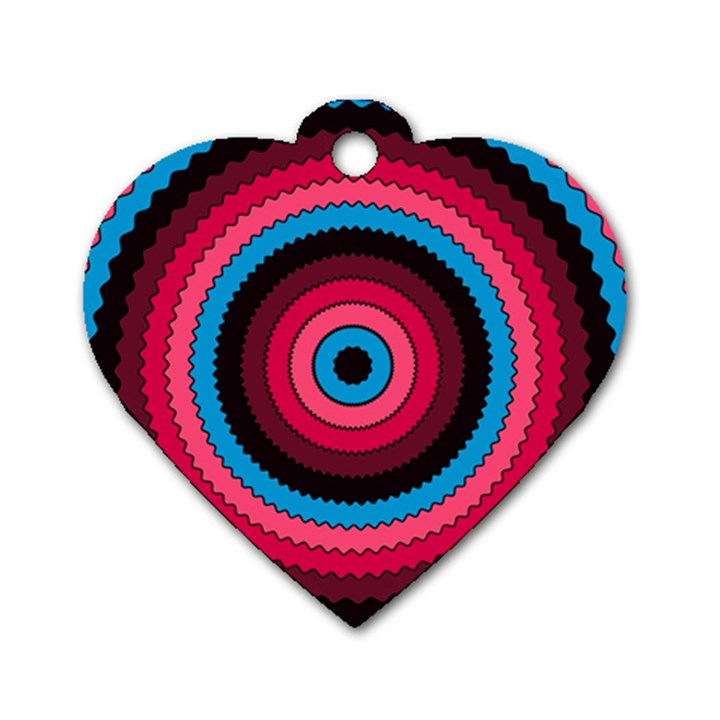 Oracle 02 Dog Tag Heart (One Side)