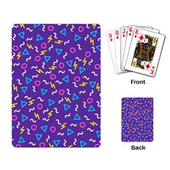 Retro Wave 1 Playing Card