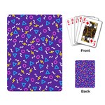 Retro Wave 1 Playing Card Back