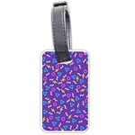 Retro Wave 1 Luggage Tags (One Side)  Front