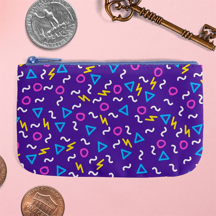 Retro Wave 1 Large Coin Purse