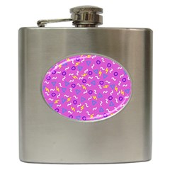 Retro Wave 2 Hip Flask (6 Oz) by jumpercat