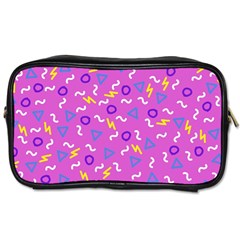 Retro Wave 2 Toiletries Bags 2-side by jumpercat