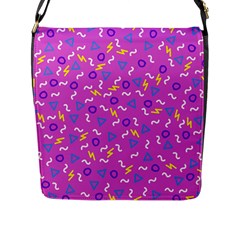 Retro Wave 2 Flap Messenger Bag (L) 