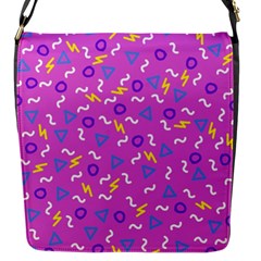 Retro Wave 2 Flap Messenger Bag (s) by jumpercat