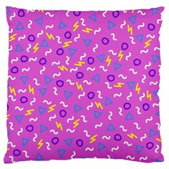 Retro Wave 2 Large Flano Cushion Case (two Sides) by jumpercat