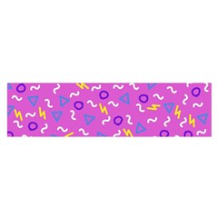 Retro Wave 2 Satin Scarf (oblong) by jumpercat