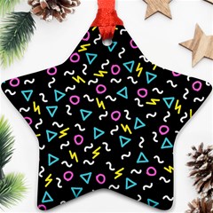 Retro Wave 3 Ornament (star)