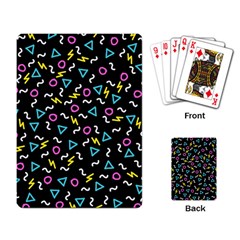 Retro Wave 3 Playing Card