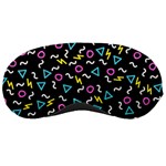 Retro Wave 3 Sleeping Masks Front