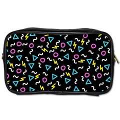 Retro Wave 3 Toiletries Bags 2-side by jumpercat