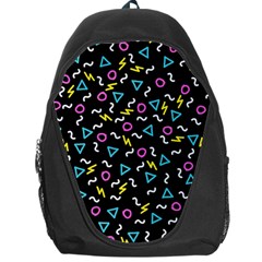 Retro Wave 3 Backpack Bag by jumpercat