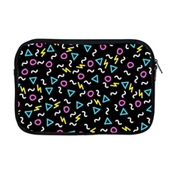 Retro Wave 3 Apple Macbook Pro 17  Zipper Case