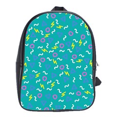 Retro Wave 4 School Bag (large)