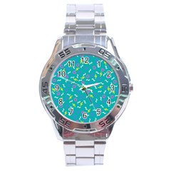 Retro Wave 4 Stainless Steel Analogue Watch