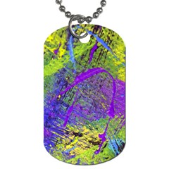 Ink Splash 02 Dog Tag (one Side) by jumpercat