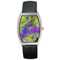 Ink Splash 02 Barrel Style Metal Watch by jumpercat