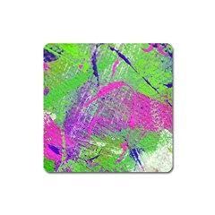 Ink Splash 03 Square Magnet by jumpercat