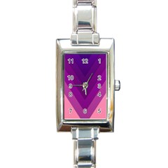 Tri 01 Rectangle Italian Charm Watch by jumpercat